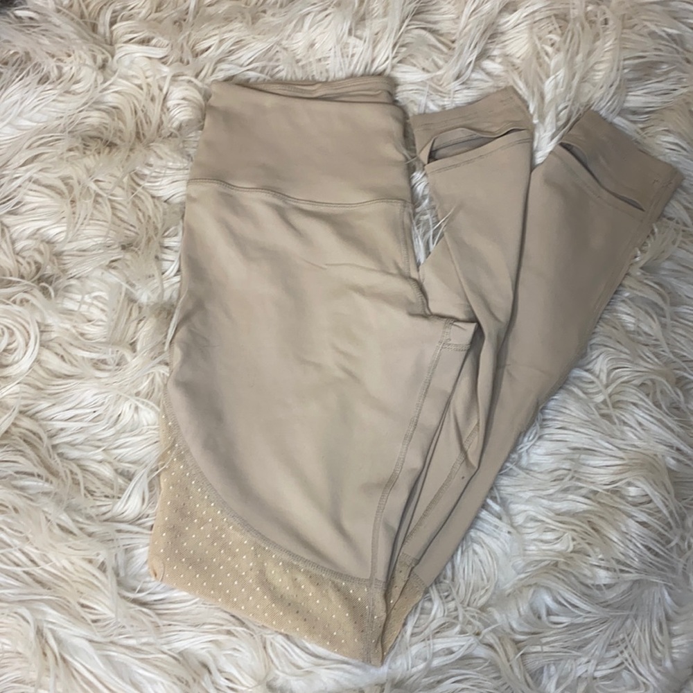Electric Yoga leggings lace like mesh panels